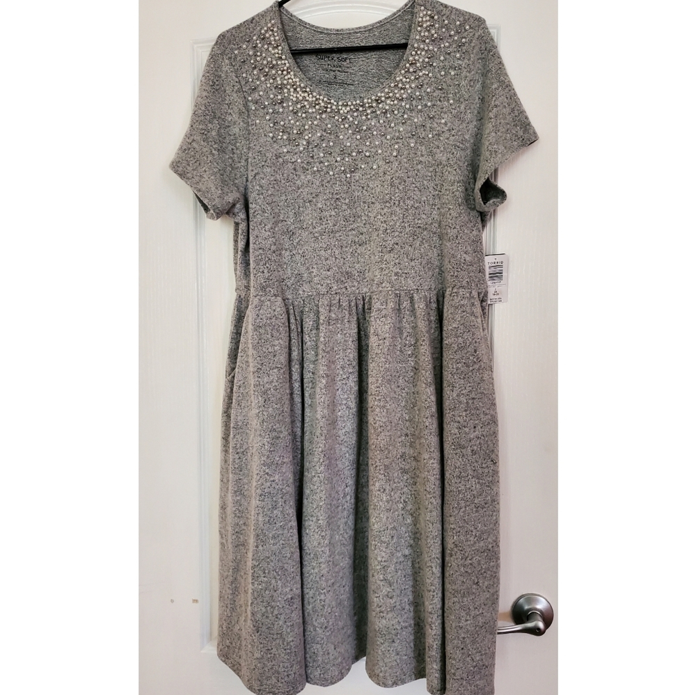 Torrid beaded sweater dress